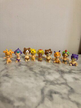 Lot of 9 Twozie Baby Animal Babies Season 1 & 2 Figures Moose Toys Replacement